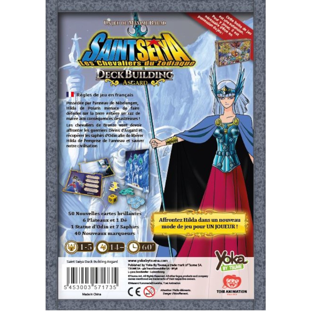 Saint Seiya - Les Chevaliers du Zodiaque - Extension Asgard - Le Jeu Deck Building (FR)