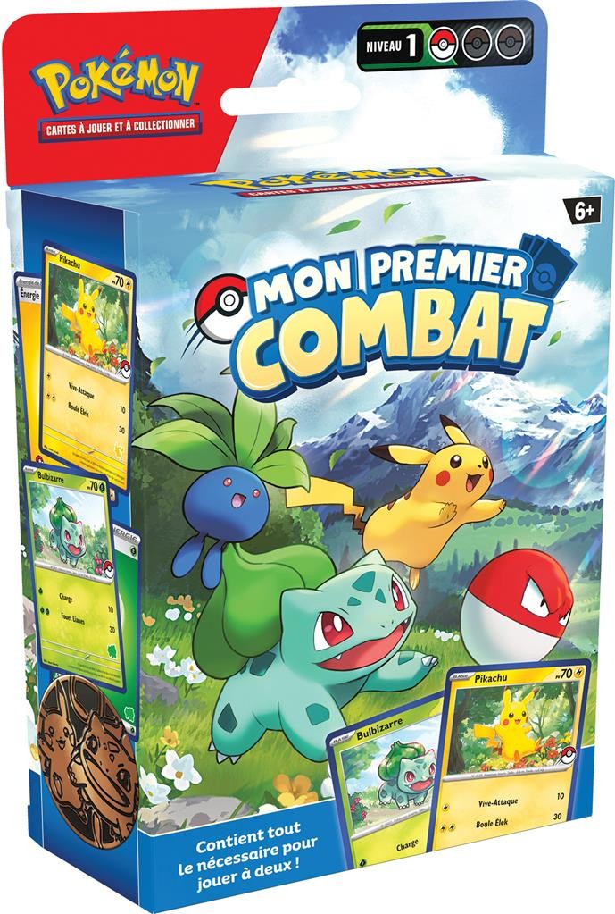 Pokémon - Deck Mon Premier Combat : Pikachu / Bulbizarre *FR*
