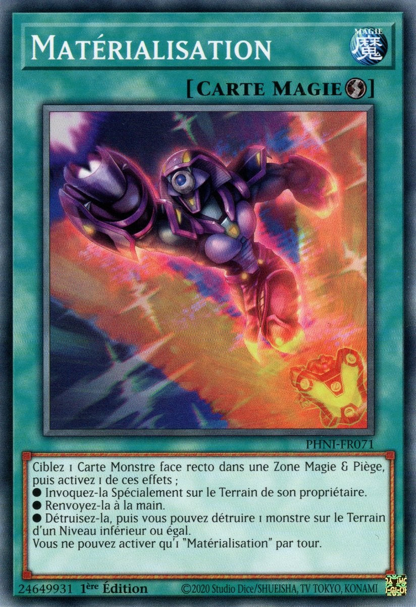 Matérialisation - PHNI-FR071