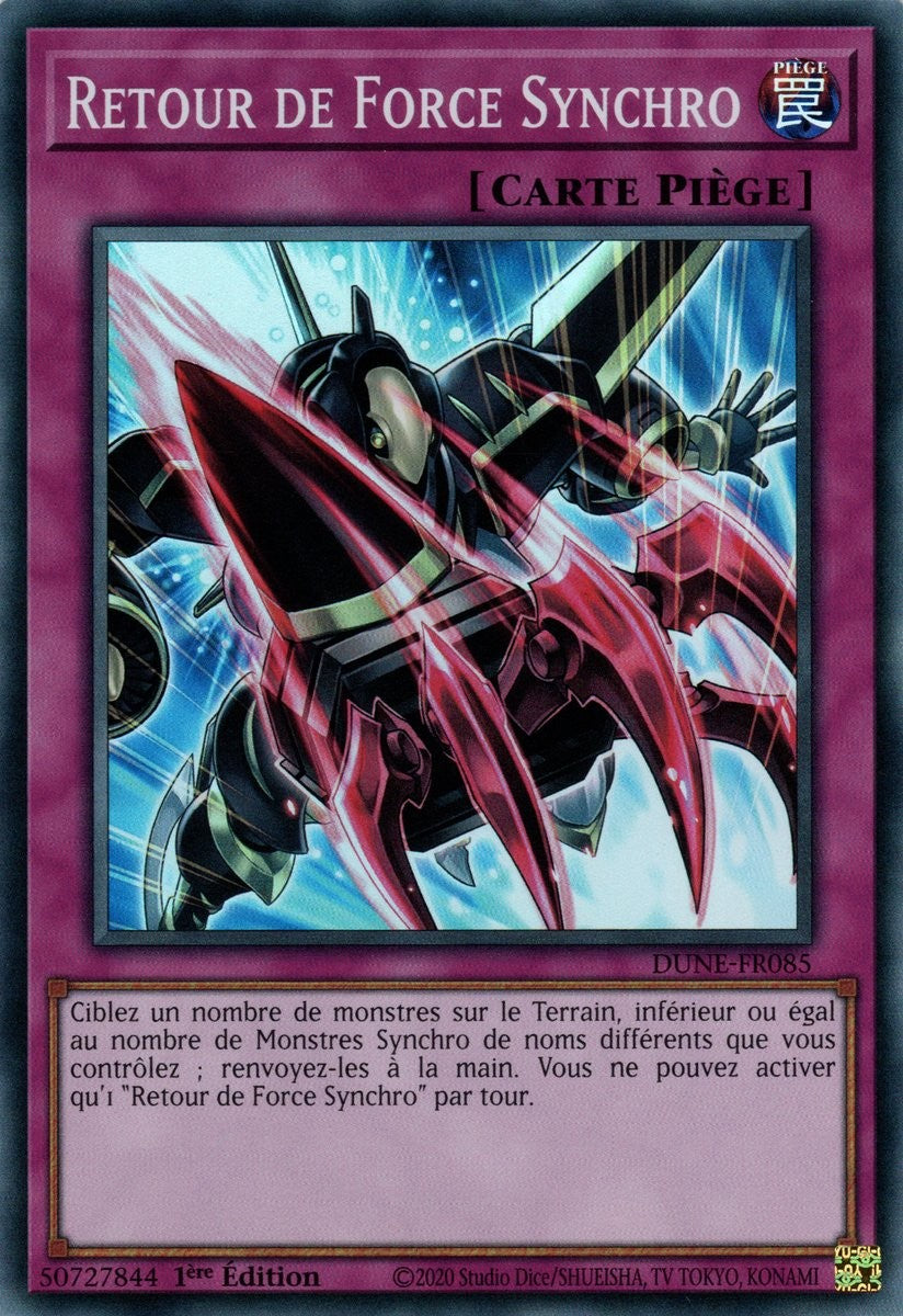 Retour de Force Synchro - DUNE-FR085