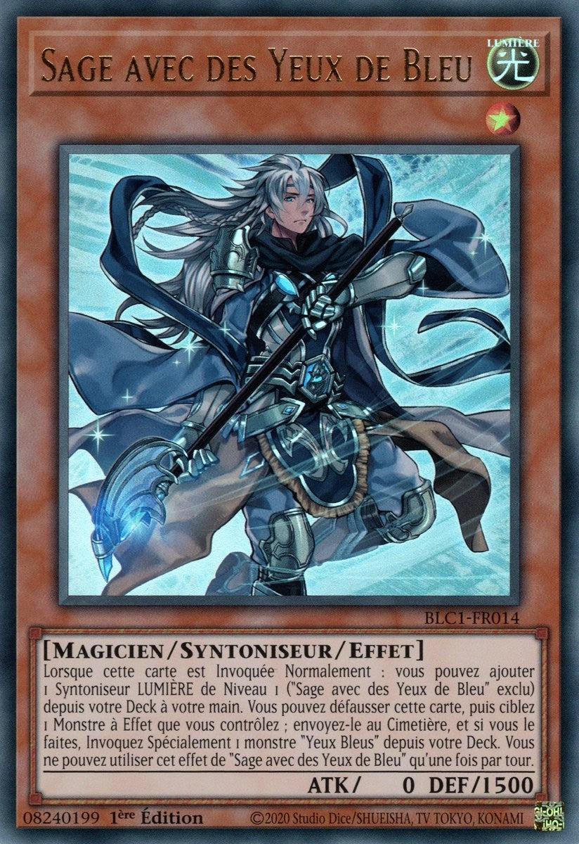 Sage avec des Yeux de Bleu - BLC1-FR014 (Doré)