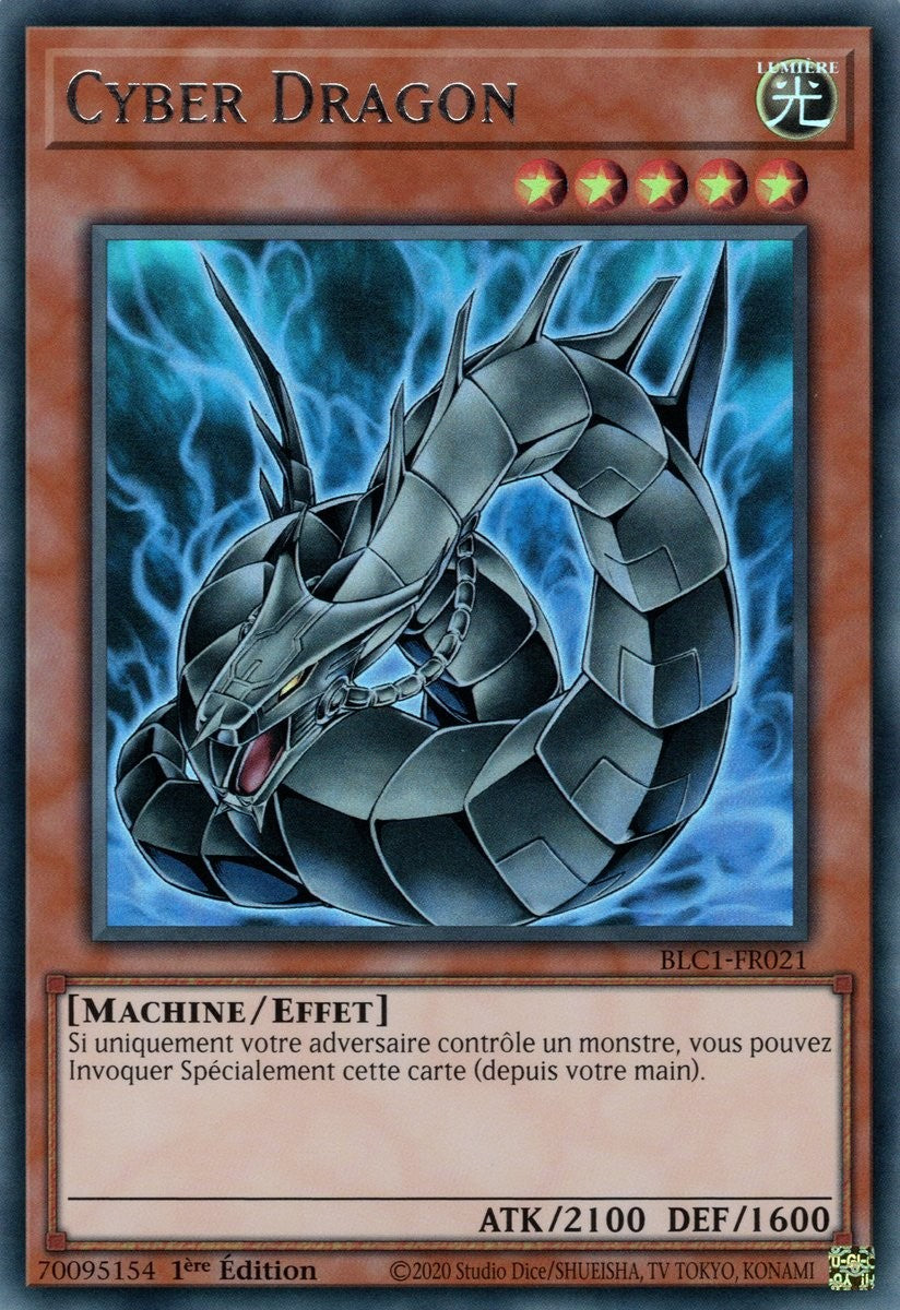 Cyber Dragon - BLC1-FR021 (Argent)