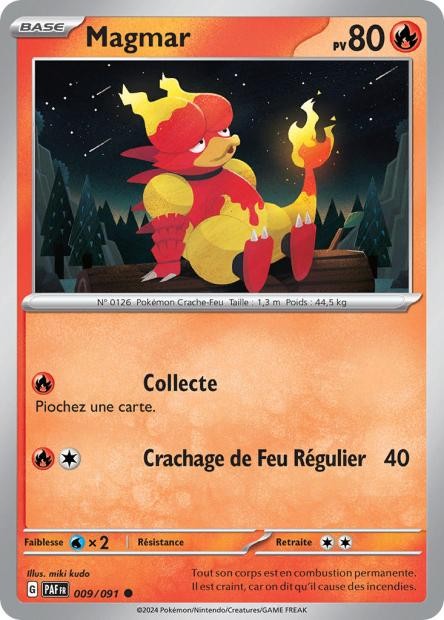 Magmar - 009/091 - Destinées de Paldea
