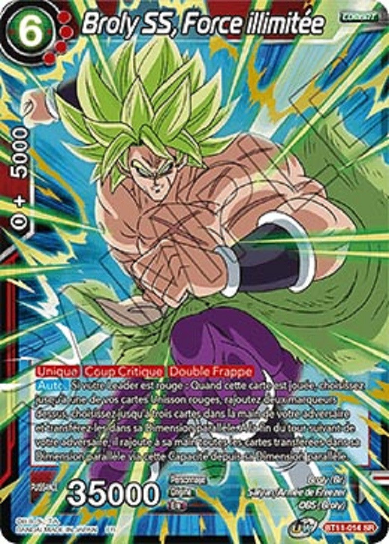 image BT11-014 Broly SS, Force illimitée
