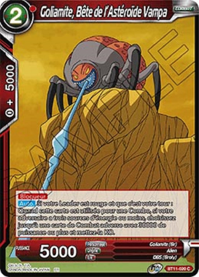 image BT11-020 Goliamite, Bête de l'Astéroïde Vampa