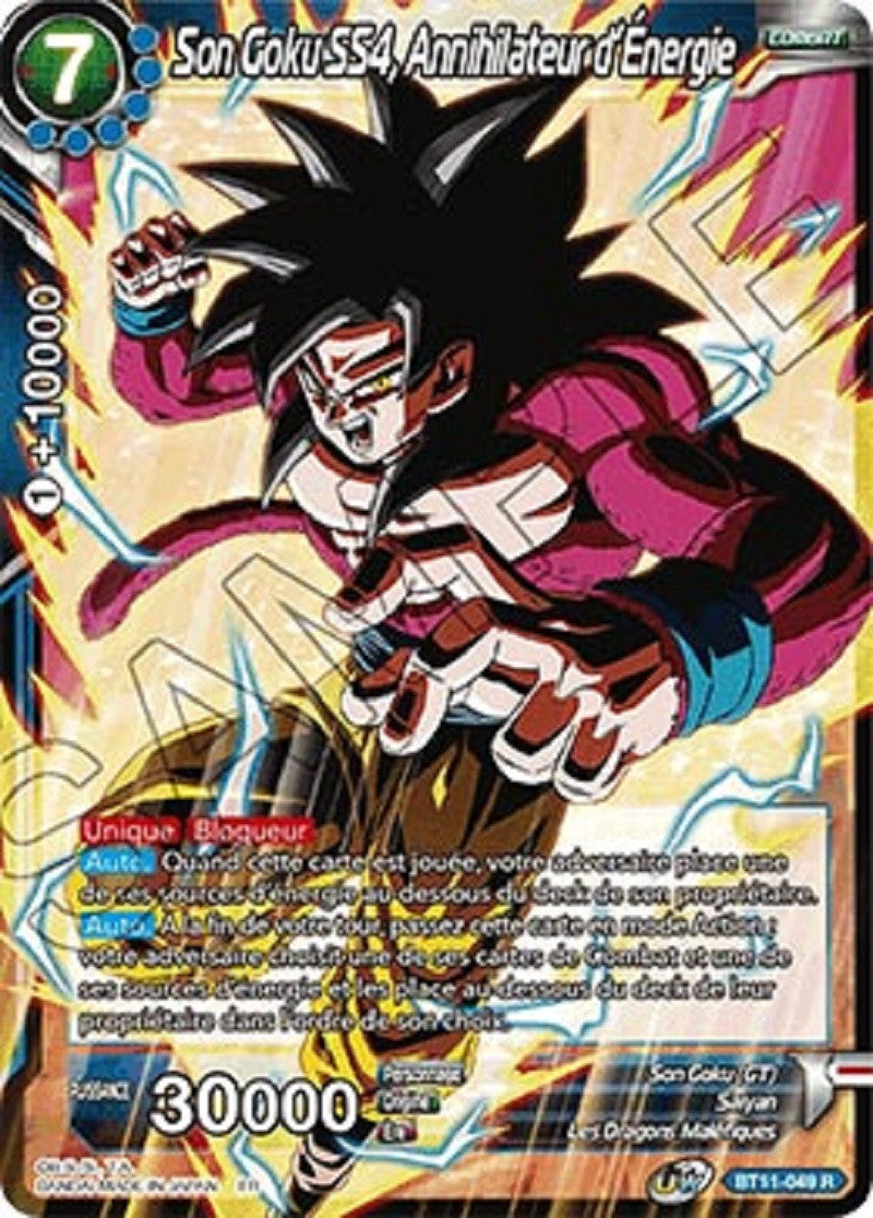 image BT11-049 Son Goku SS4, Annihilateur d'Énergie