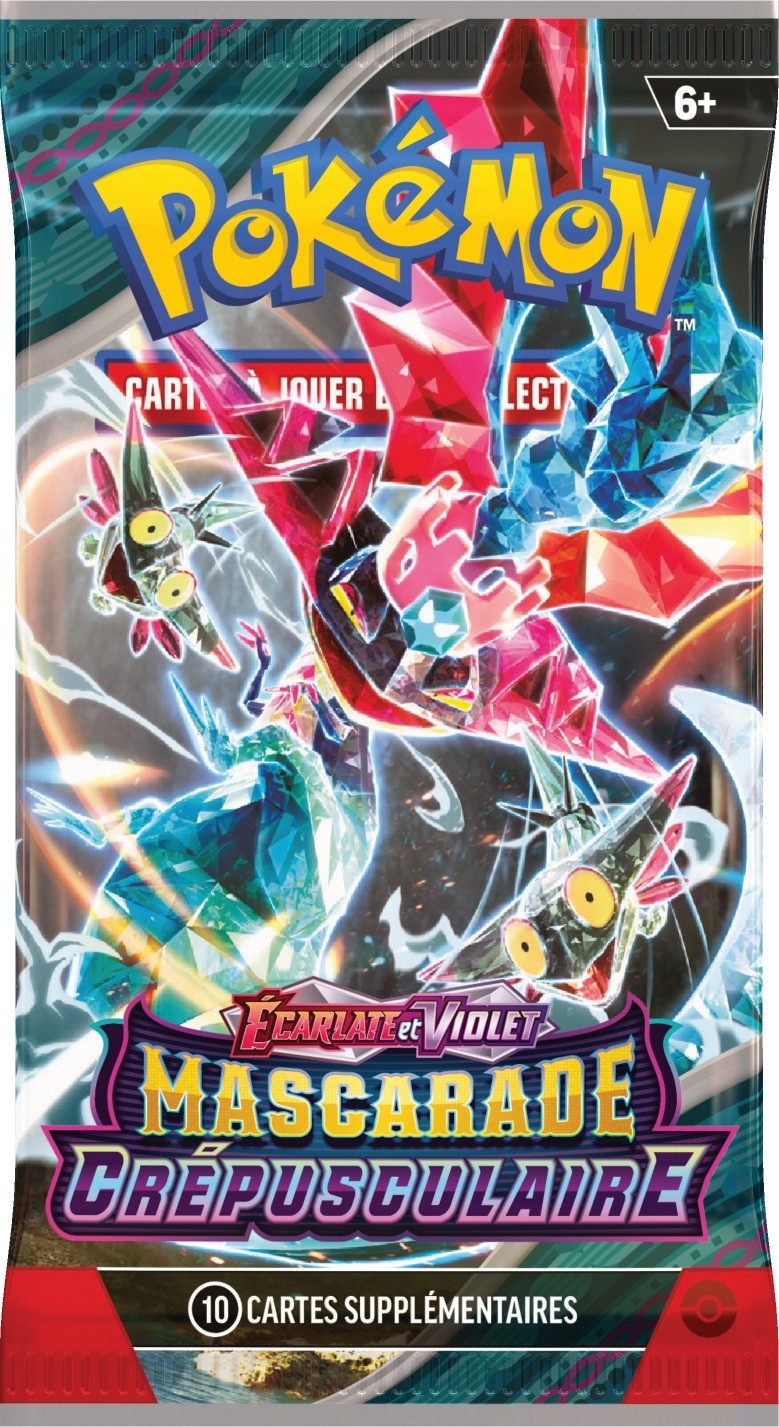 Pokémon - Booster de 10 cartes EV06 : Mascarade Crépusculaire