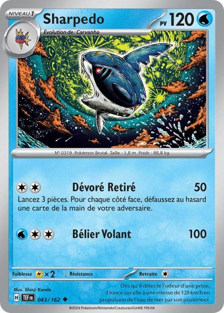 Sharpedo - 043/162