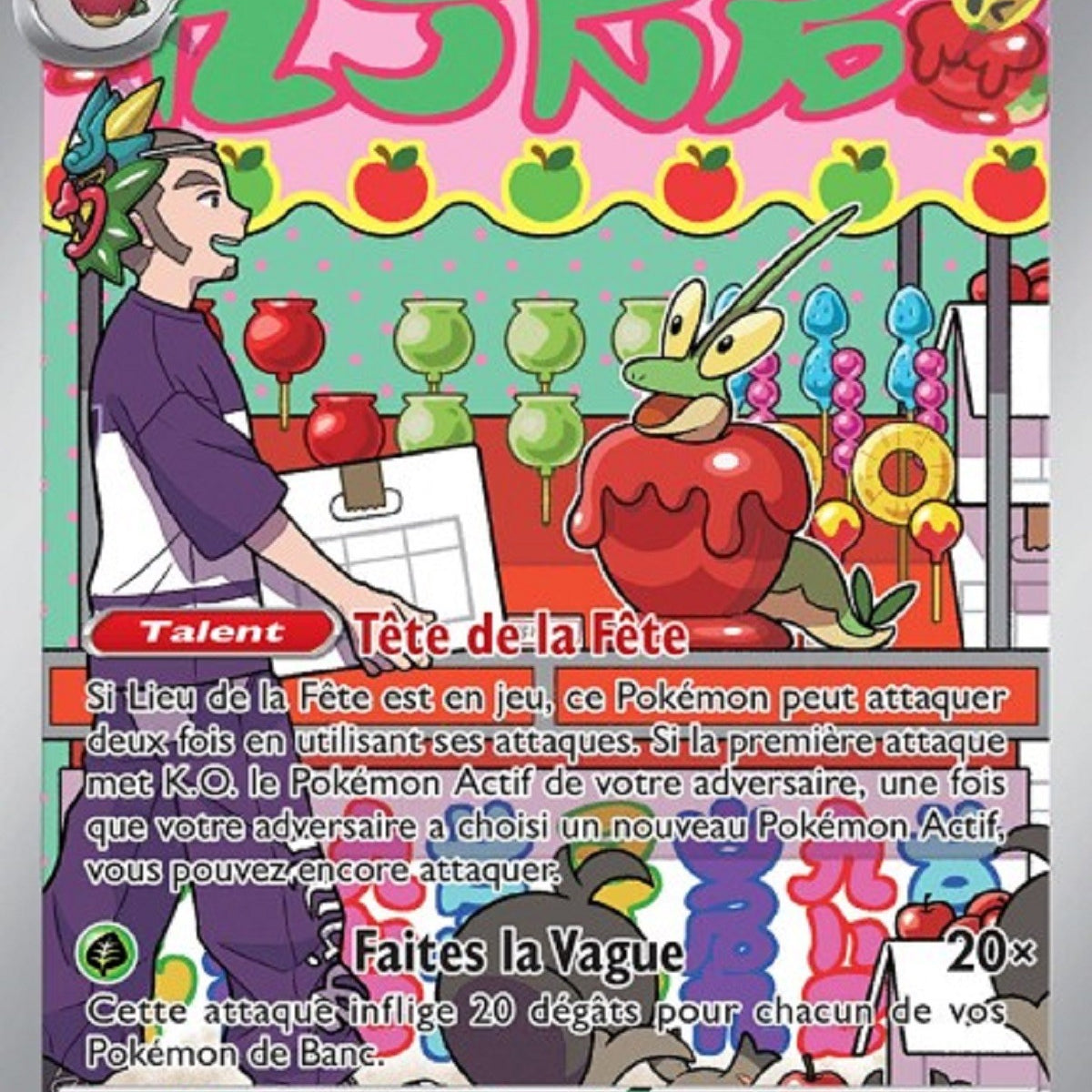 Card Collection – Pomdramour 170/167 Art Rare (AR) – Pokémon Scarlet & Violet 6 Masquerade Crépusculaire – Carte Neuve Sous Sleeve