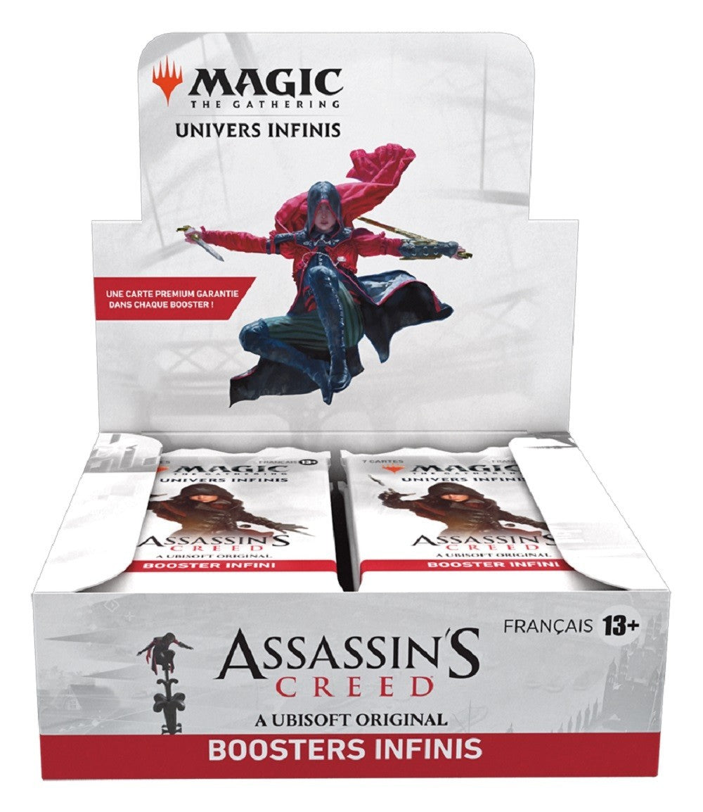 Display / Boite de 24 boosters infinis Assassin's Creed - Magic The Gathering