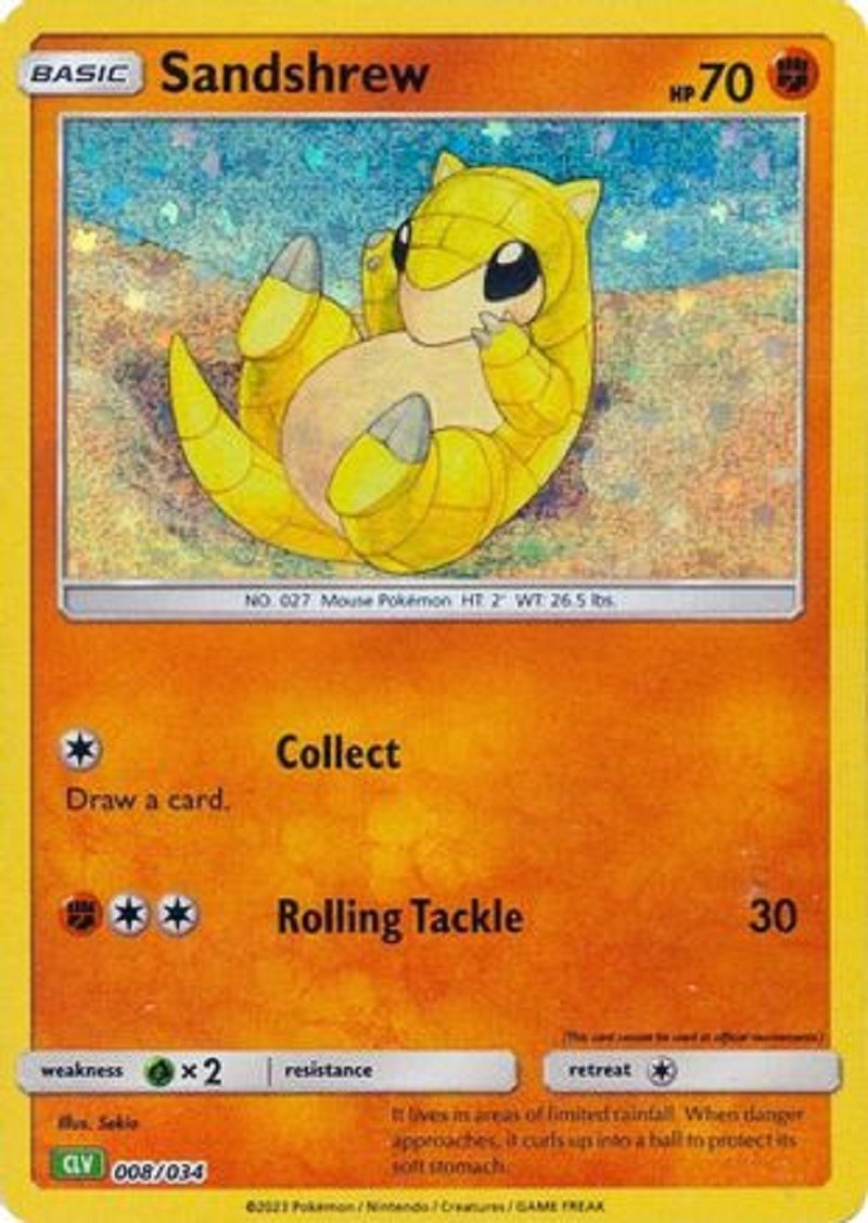 Sabelette / Sandshrew - 008/034
