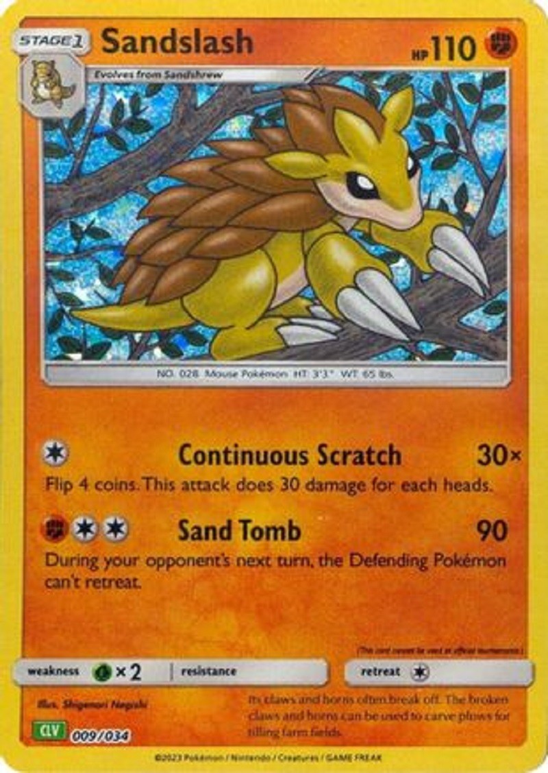 Sablaireau / Sandslash - 009/034