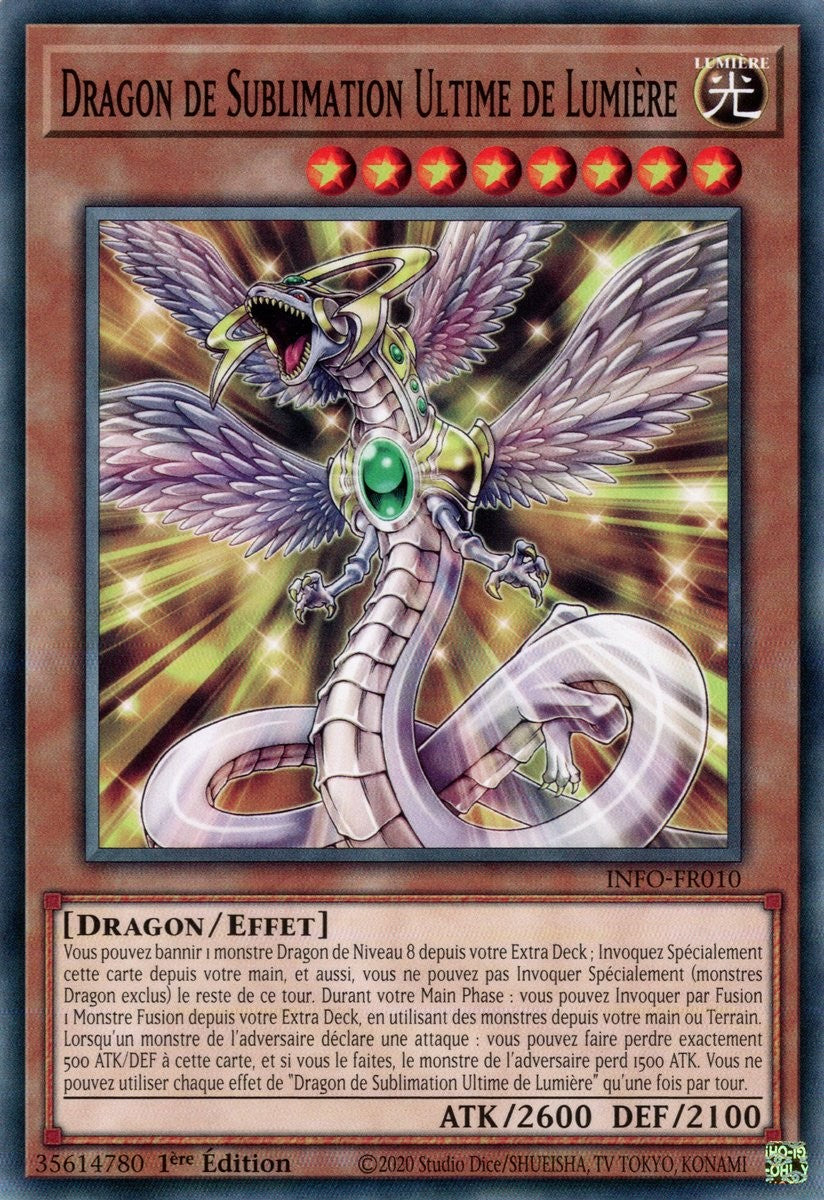Dragon de Sublimation Ultime de Lumière - INFO-FR010