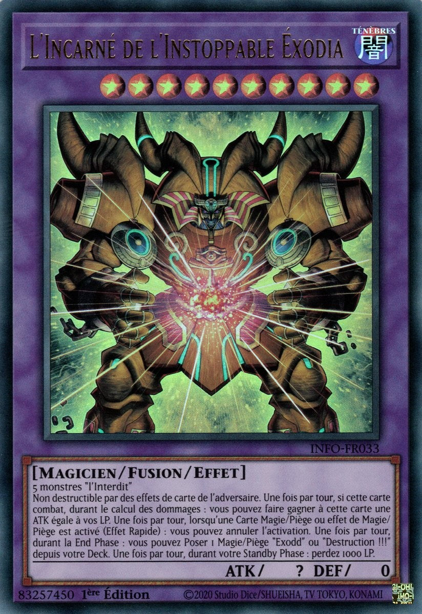 L'Incarné de l'Instoppable Éxodia - INFO-FR033