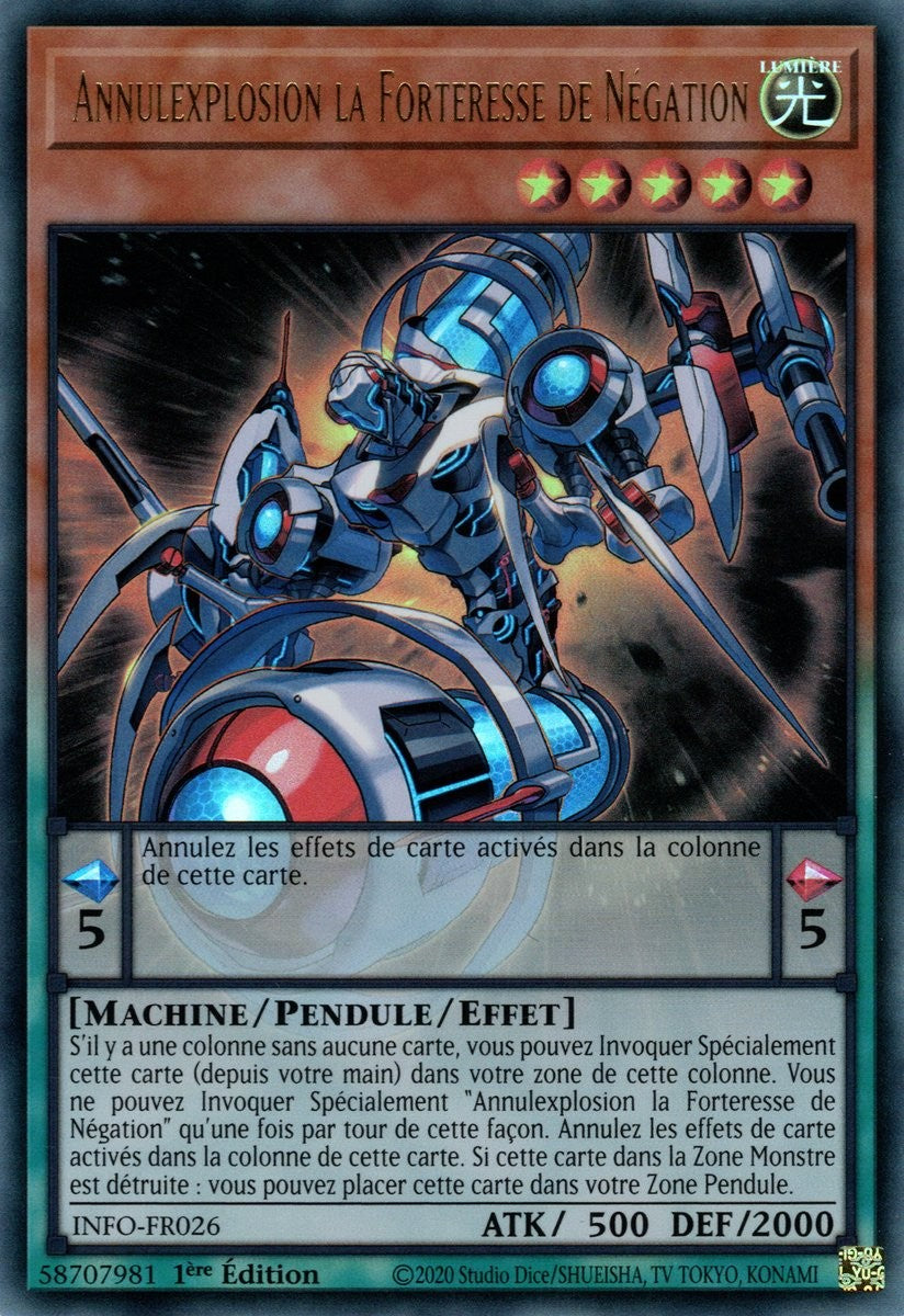 Annulexplosion la Forteresse de Négation - INFO-FR026 *Quarter Century*