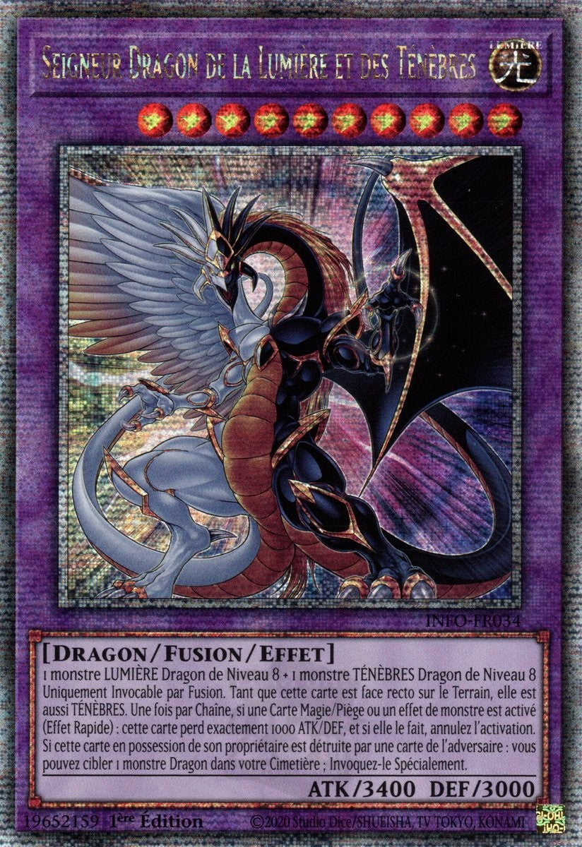 Seigneur Dragon de la Lumière et des Ténèbres - INFO-FR034 *Quarter Century*