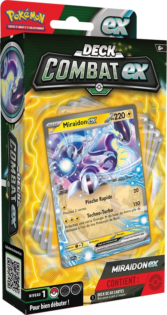 Deck Combat Miraidon-ex - Pokémon