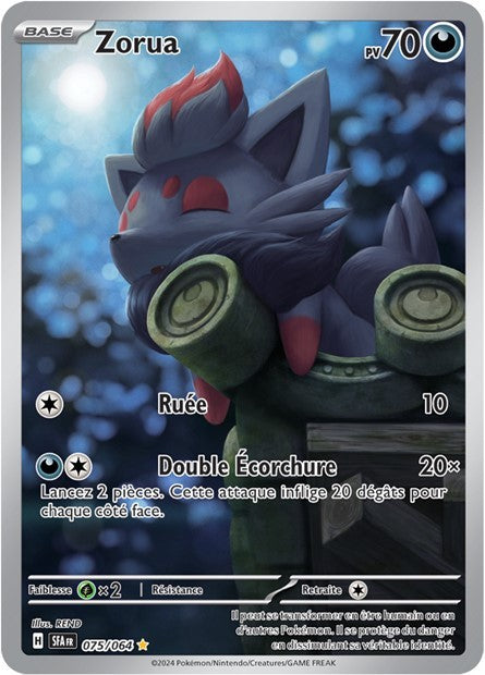 Zorua - 075/064 - Pokémon - Fable Nébuleuse