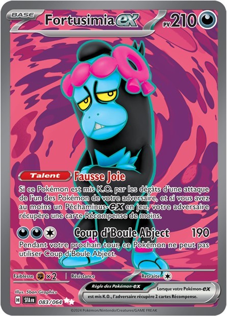 Fortusimia ex - 083/064 - Pokémon - Fable Nébuleuse