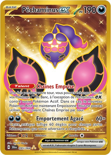 Pêchaminus ex - 095/064 - Pokémon - Fable Nébuleuse