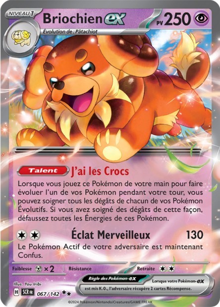 Briochien ex - 067/142 - Pokémon - Couronne Stellaire