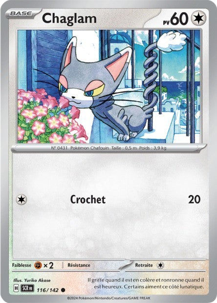 Chaglam - 116/142 - Pokémon - Couronne Stellaire