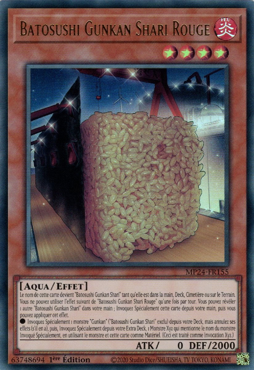 Batosushi Gunkan Shari Rouge - MP24-FR155