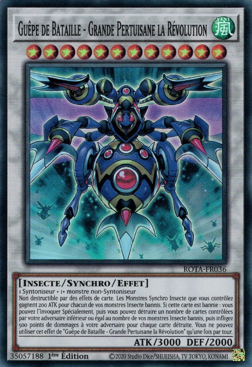 Guêpe de Bataille - Grande Pertuisane la Révolution - ROTA-FR036