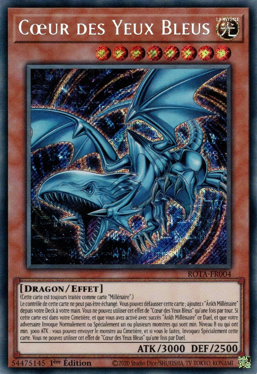 Cœur des Yeux Bleus - ROTA-FR004 (V.2 - Quarter Century Secret Rare)