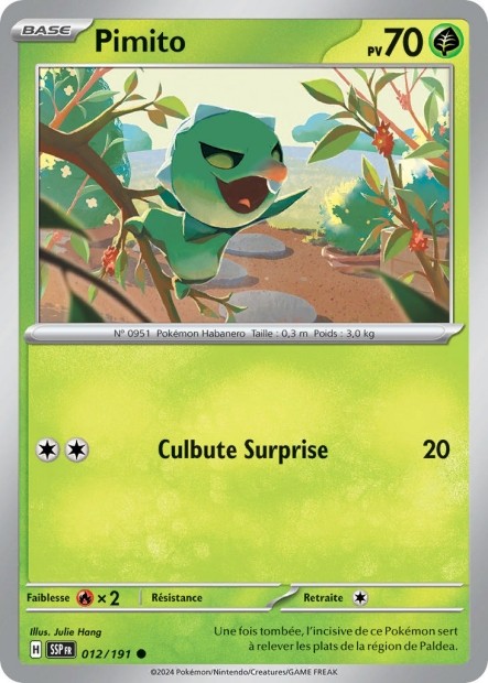 Pimito (SSP 012/191) - Carte Pokémon Étincelles Déferlantes EV08