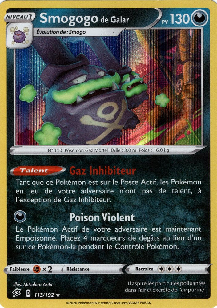 SWSH02_113/192 Smogogo de Galar