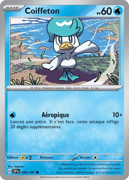 Coiffeton (SSP 050/191) - Carte Pokémon Étincelles Déferlantes EV08