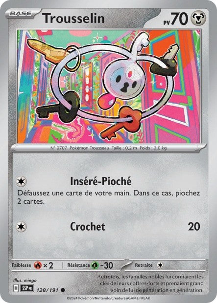 Trousselin (SSP 128/191) - Carte Pokémon Étincelles Déferlantes EV08