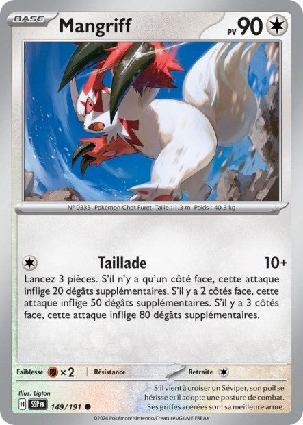 Mangriff (SSP 149/191) - Carte Pokémon Étincelles Déferlantes EV08