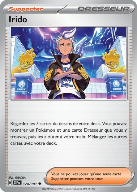 Irido (SSP 174/191) - Carte Pokémon Étincelles Déferlantes EV08