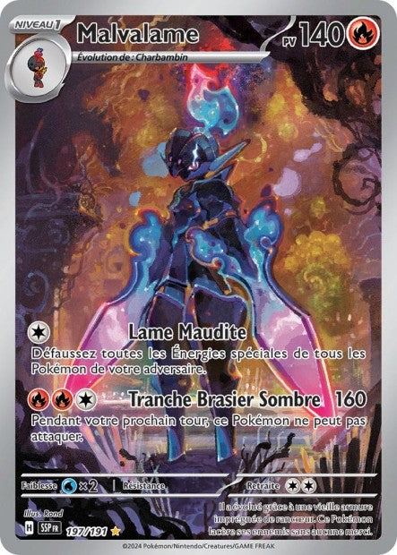 Malvalame (SSP 197/191) - Carte Pokémon Étincelles Déferlantes EV08