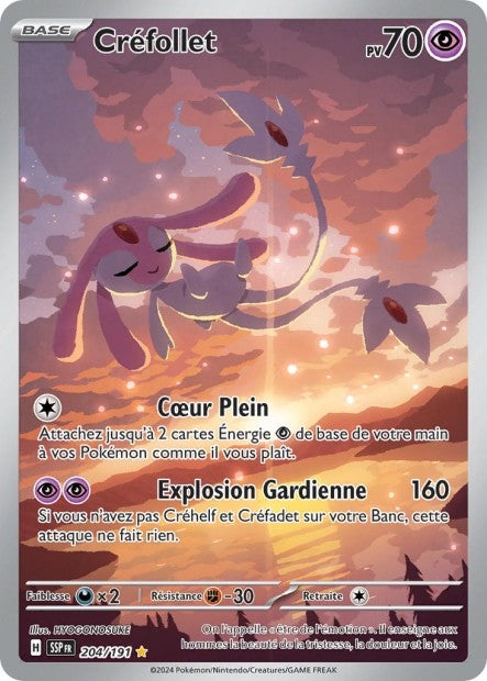 Créfollet (SSP 204/191) - Carte Pokémon Étincelles Déferlantes EV08