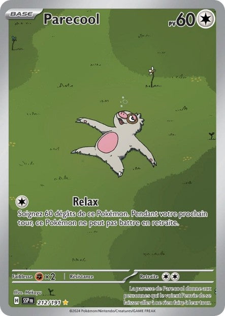 Parecool (SSP 212/191) - Carte Pokémon Étincelles Déferlantes EV08
