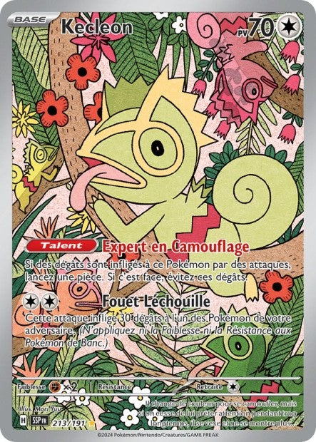Kecleon (SSP 213/191) - Carte Pokémon Étincelles Déferlantes EV08