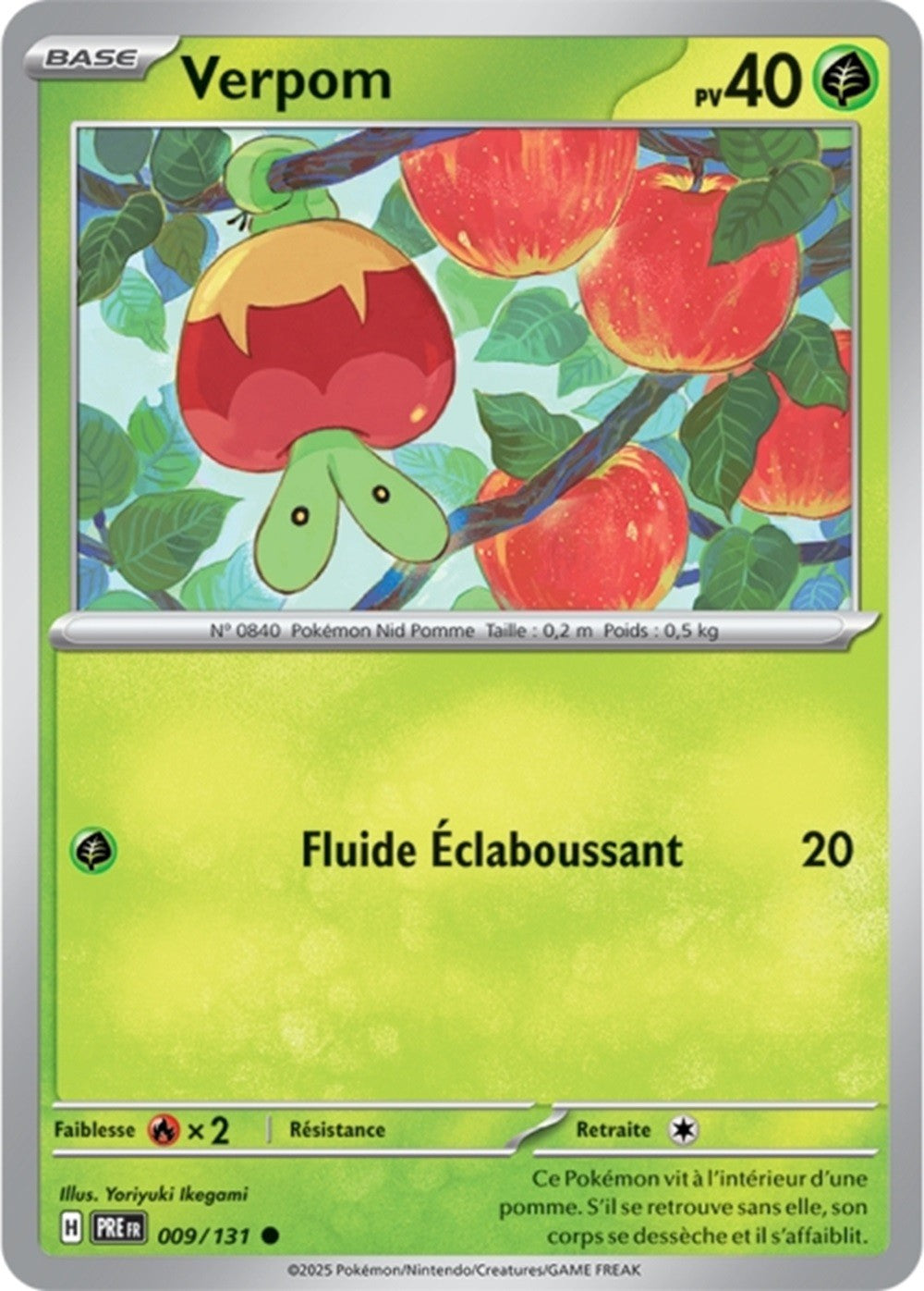 Pokémon - Verpom (PRE 009/131) - Évolutions Prismatiques