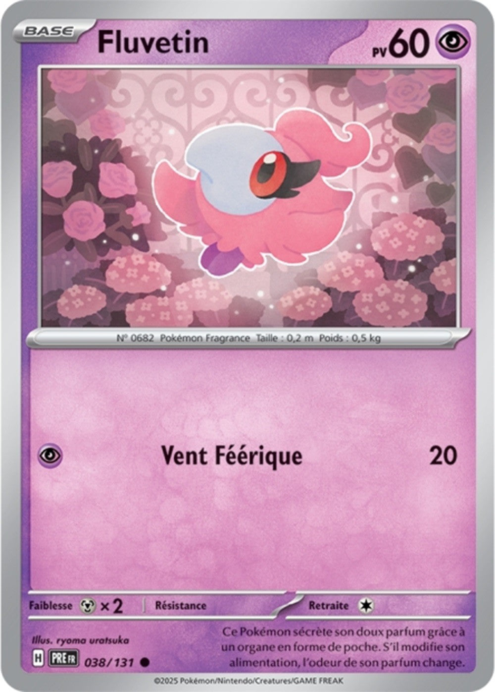 Pokémon - Fluvetin (PRE 038/131) - Évolutions Prismatiques