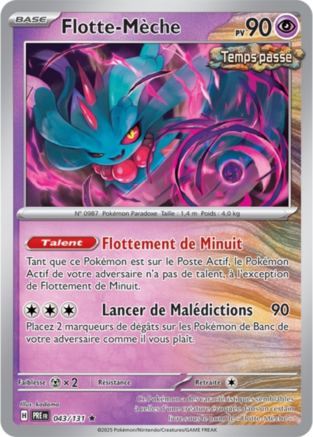 Pokémon - Flotte-Mèche (PRE 043/131) - Évolutions Prismatiques