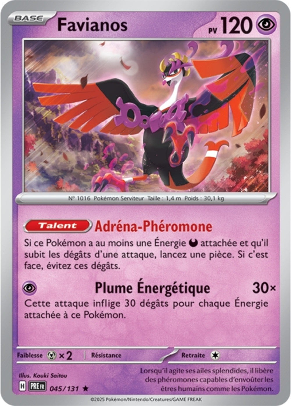 Pokémon - Favianos (PRE 045/131) - Évolutions Prismatiques
