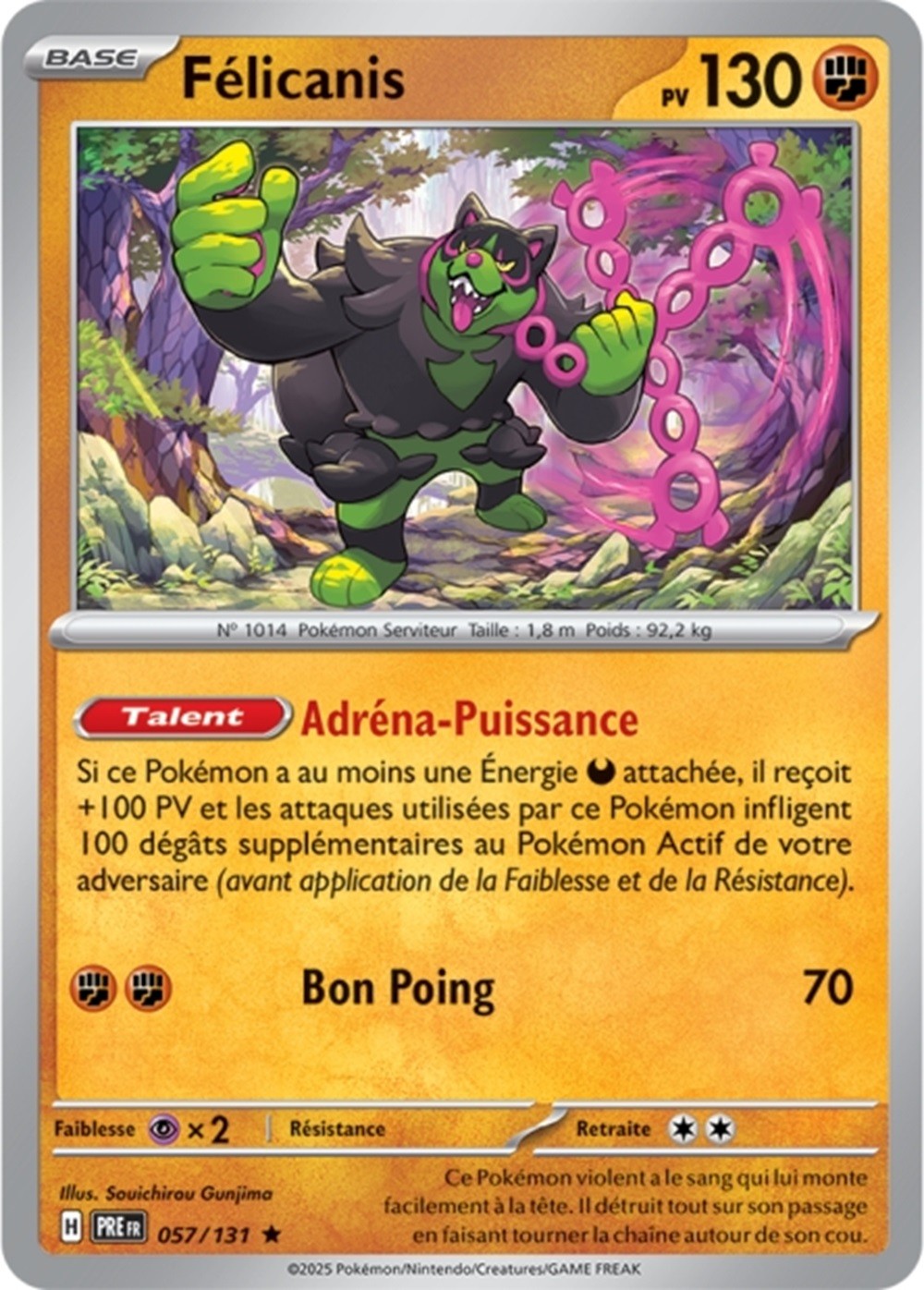Pokémon - Félicanis (PRE 057/131) - Évolutions Prismatiques