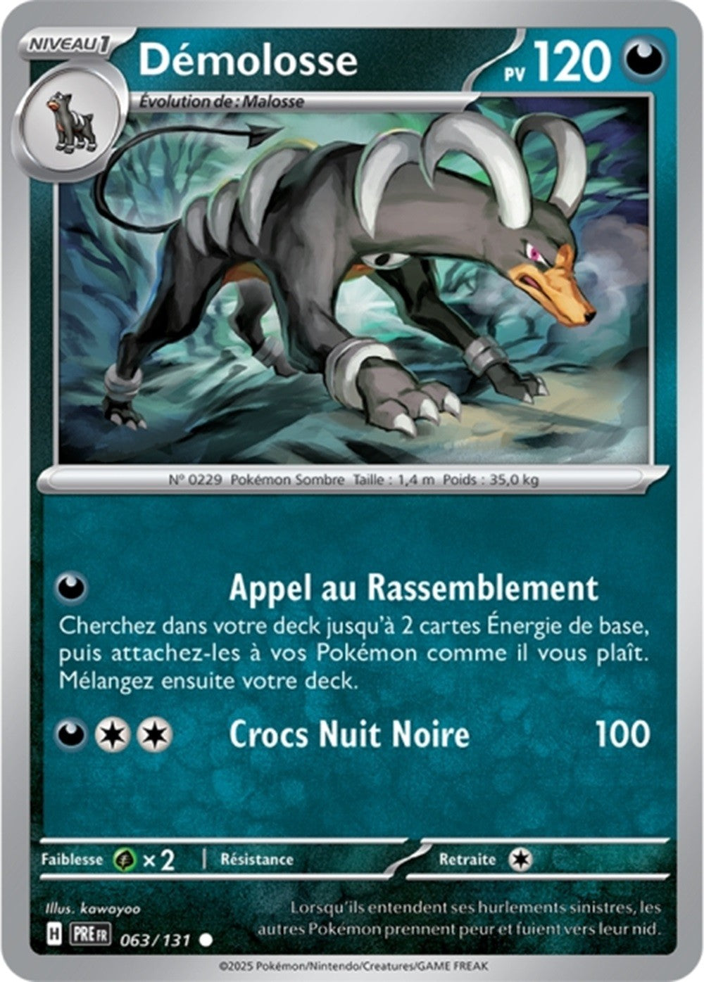 Pokémon - Démolosse (PRE 063/131) - Évolutions Prismatiques