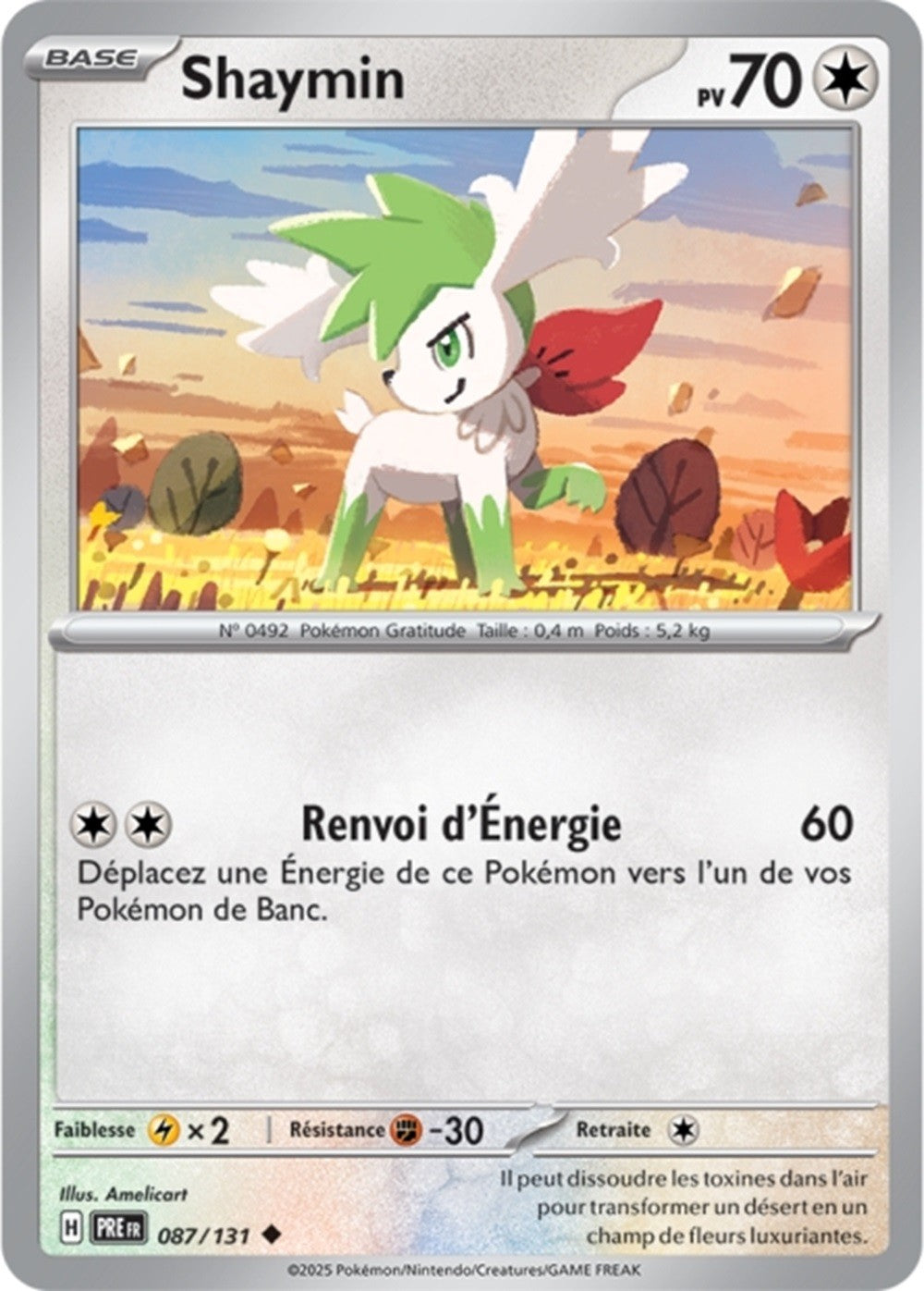 Pokémon - Shaymin (PRE 087/131) - Évolutions Prismatiques