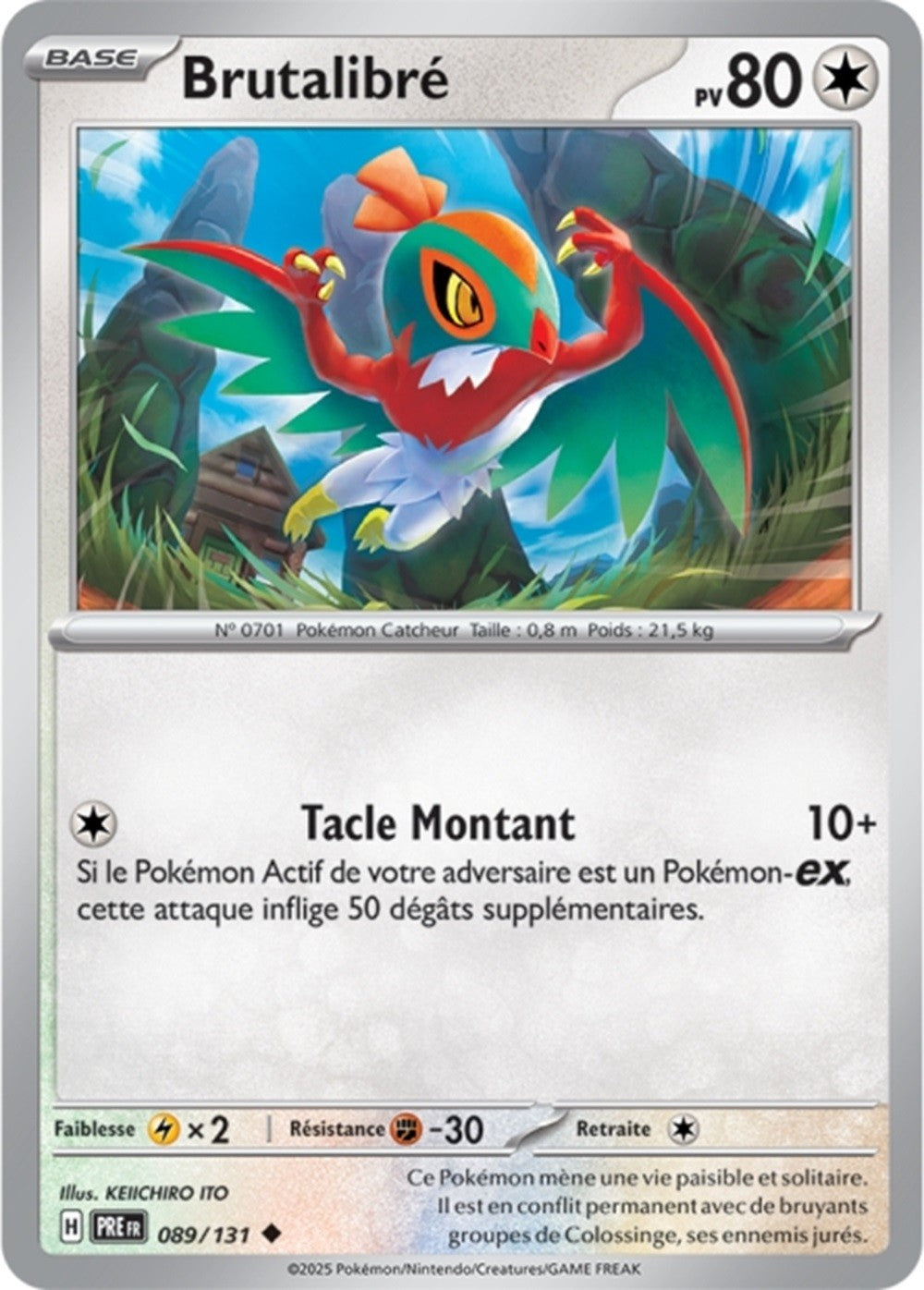 Pokémon - Brutalibré (PRE 089/131) - Évolutions Prismatiques