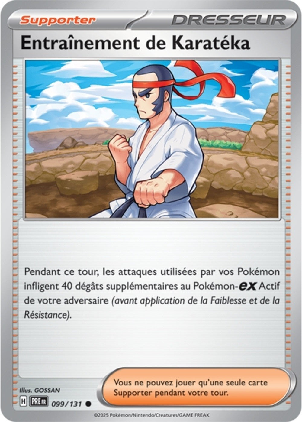 Pokémon - Entraînement de Karatéka (PRE 099/131) - Évolutions Prismatiques