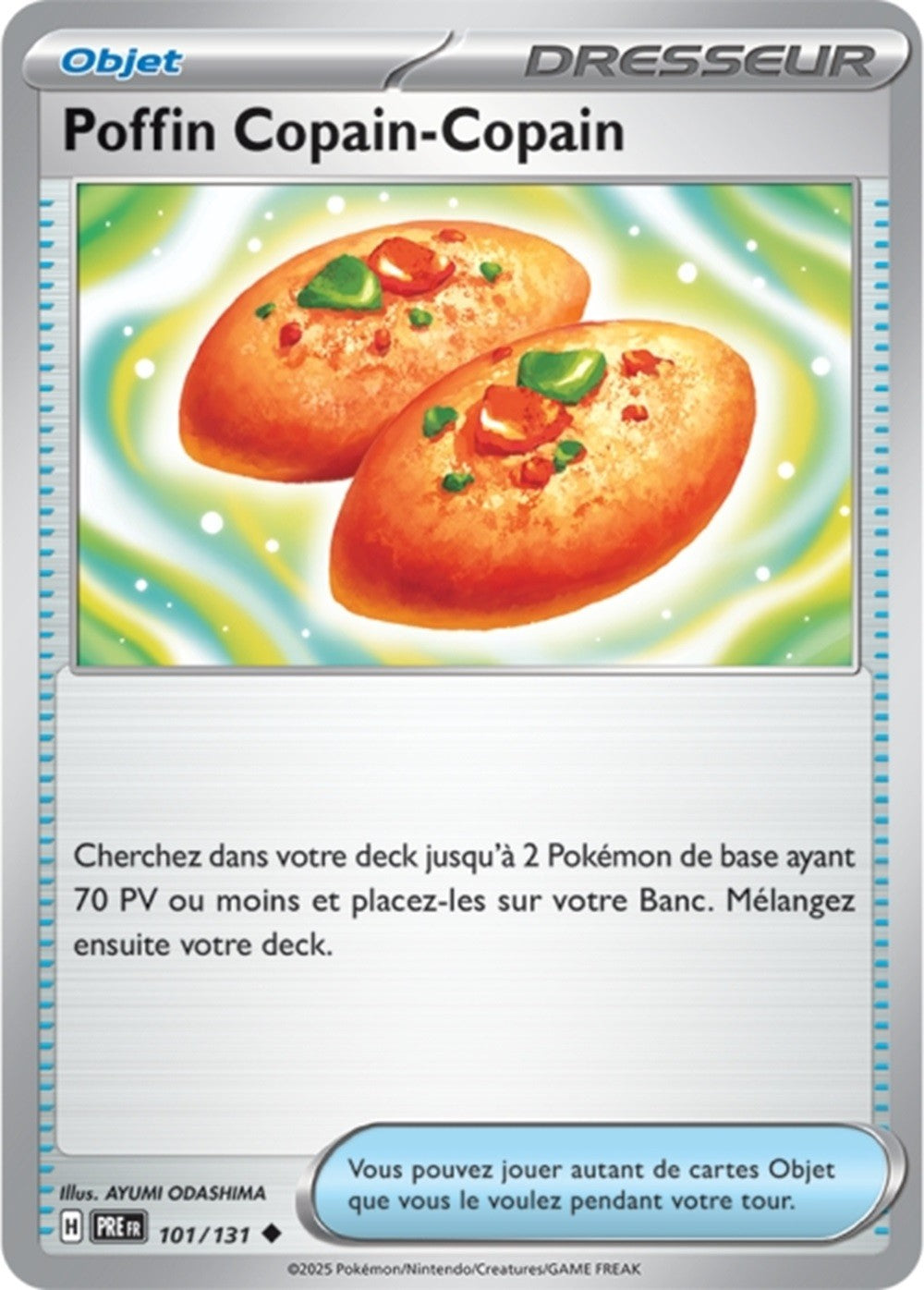 Pokémon - Poffin Copain-Copain (PRE 101/131) - Évolutions Prismatiques