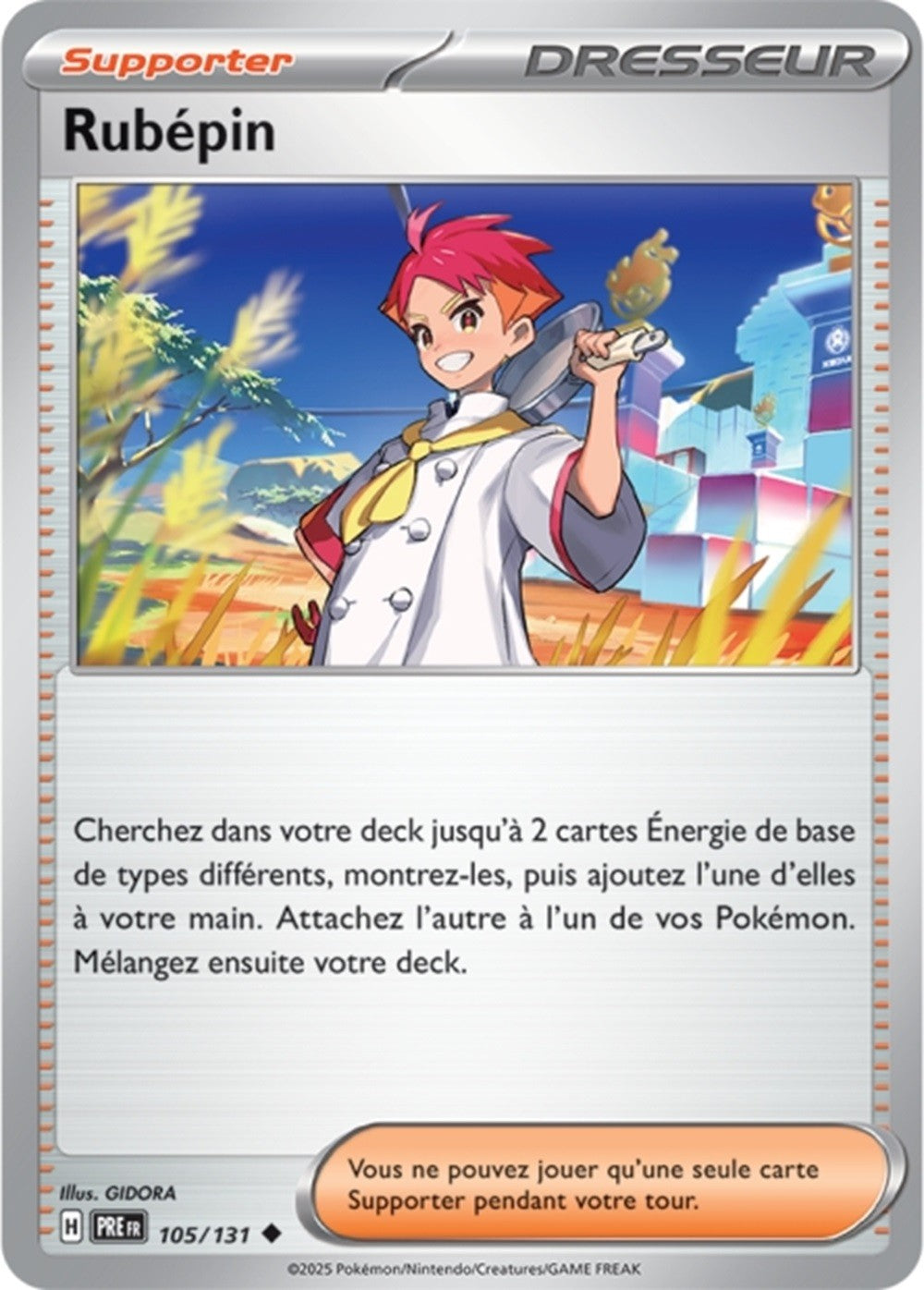 Pokémon - Rubépin (PRE 105/131) - Évolutions Prismatiques